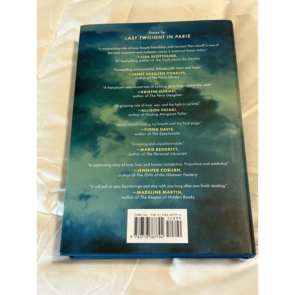 Last Twilight in Paris: An Enchanting - Hardcover, by Jenoff Pam - EUC - Picture 2 of 3